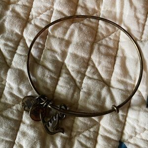Alex and ani dove bronze